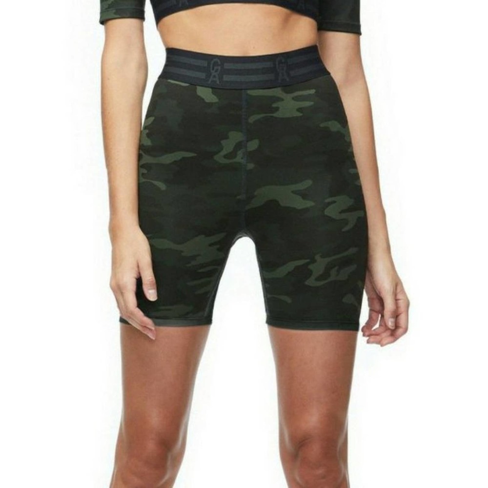 Good American Camouflage Bike Shorts